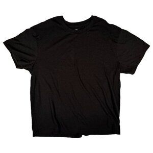 🔥Athletic Works Mens Simple Black Tee Shirt
